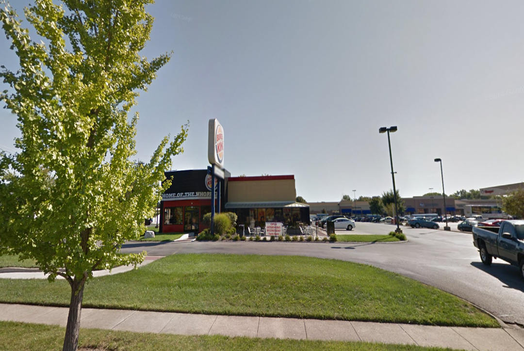 Restaurant entrance and parking in the Ohio retail portfolio